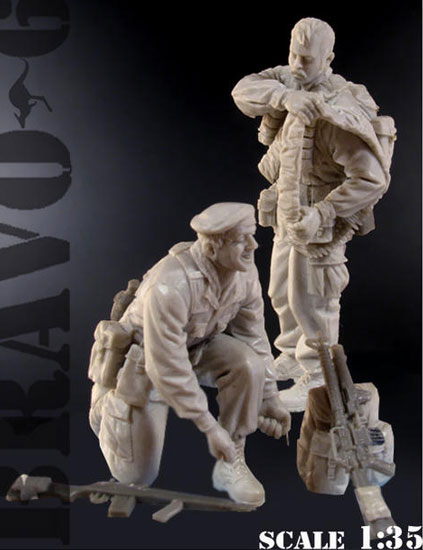 bravo 6 resin figures